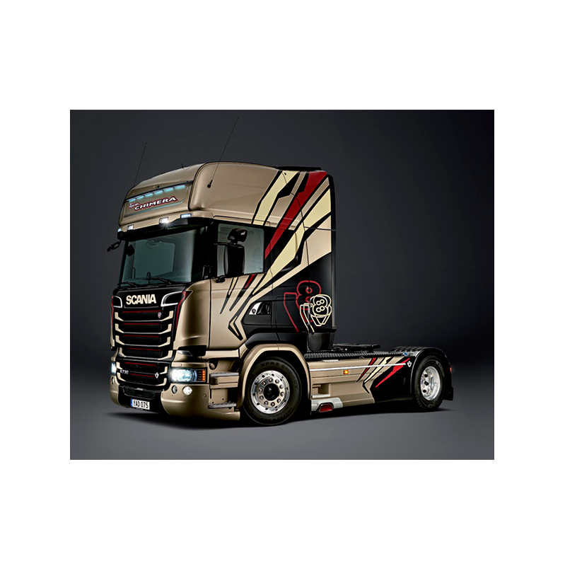 Italeri Truck expo. Scania R730 Streaml. Chimera 1:24