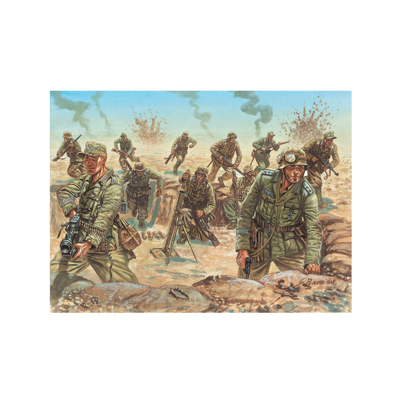 Italeri Fig. Soldados D.A.K. Infantry (WWII) 1:72