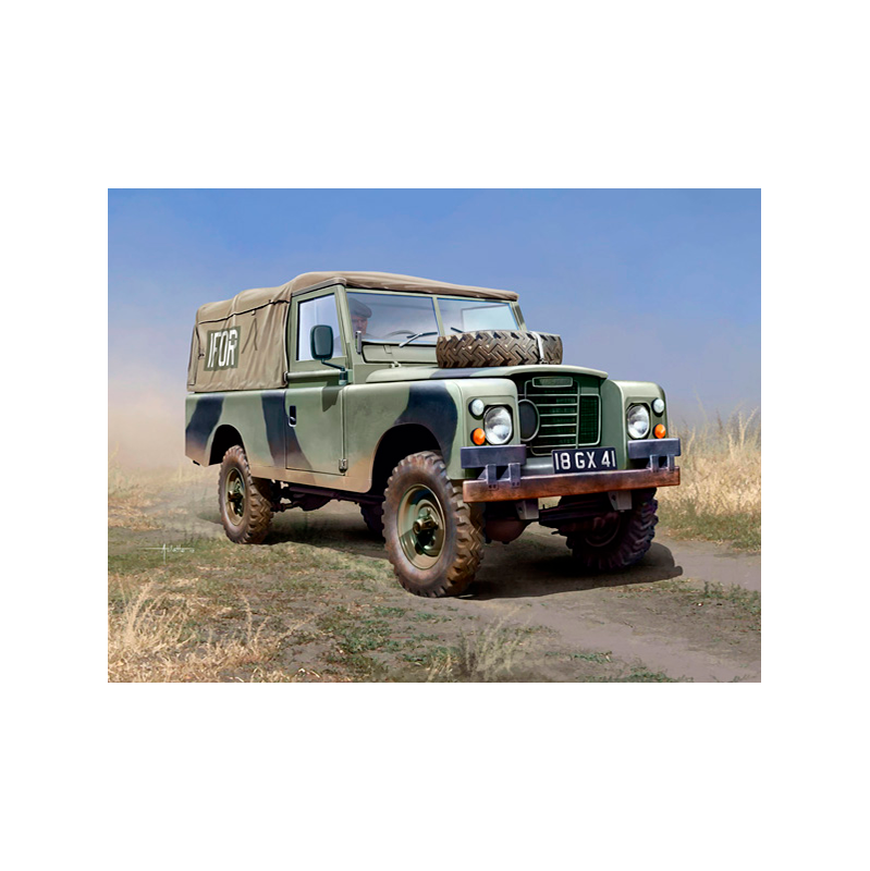 Italeri Military Vehicle Land Rover 109’ LWB 1:35