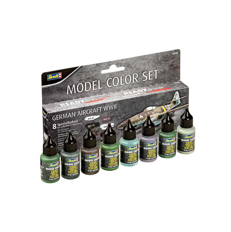 Revell Set Model Color German Aircraft WWII (8x 17ml)