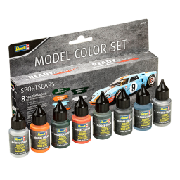 Revell Set Model Color Sportscar  (8x18ml)