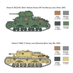 Italeri Italian Tanks and Semoventi 1:56